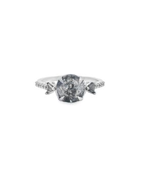 Three Stone S+P Ring 