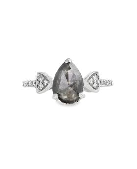 Geometric Pear S+P Ring
