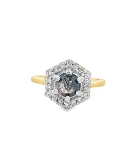 Hex Halo S+P Ring Yellow