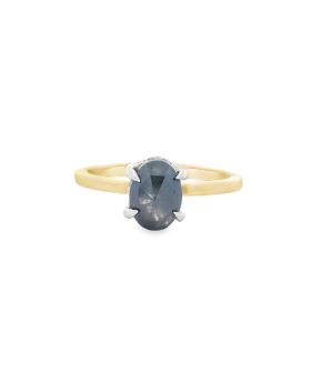 H.H Oval S+P Ring Yellow