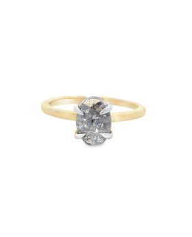 H.H Oval S+P Ring Yellow