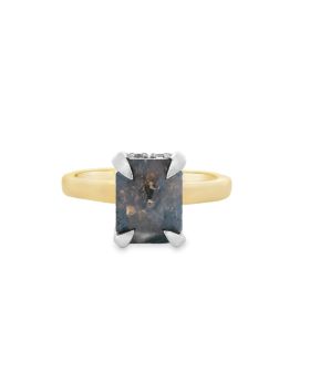 H.H Emerald S+P Ring Yellow