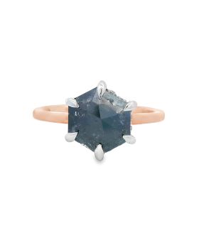 H.H Hexagon S+P Ring Rose
