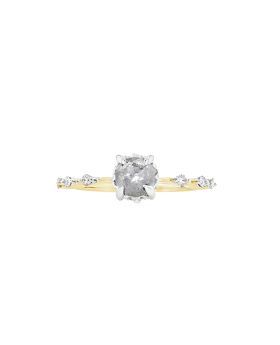 Round Floating S+P Ring Yellow