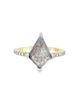 Diamond Kite S+P Ring Yellow