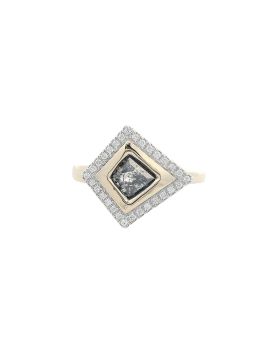 E-W Kite S+P Ring Yellow