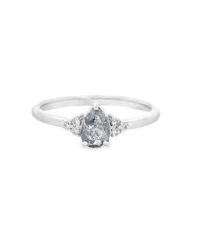 Pear Triad S+P Ring