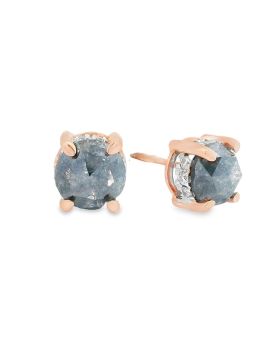 H.H Round S+P Earring Rose